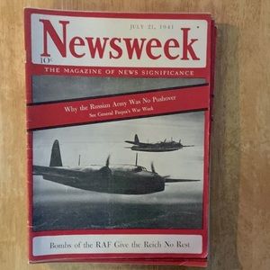 WWII Historical  Newsweek Mags, 8